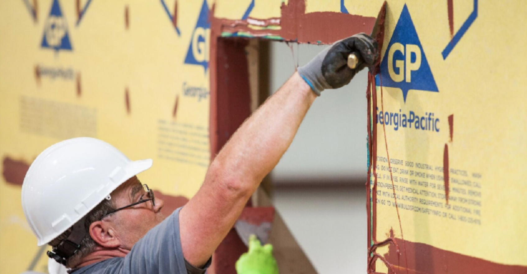 Photo of construction process