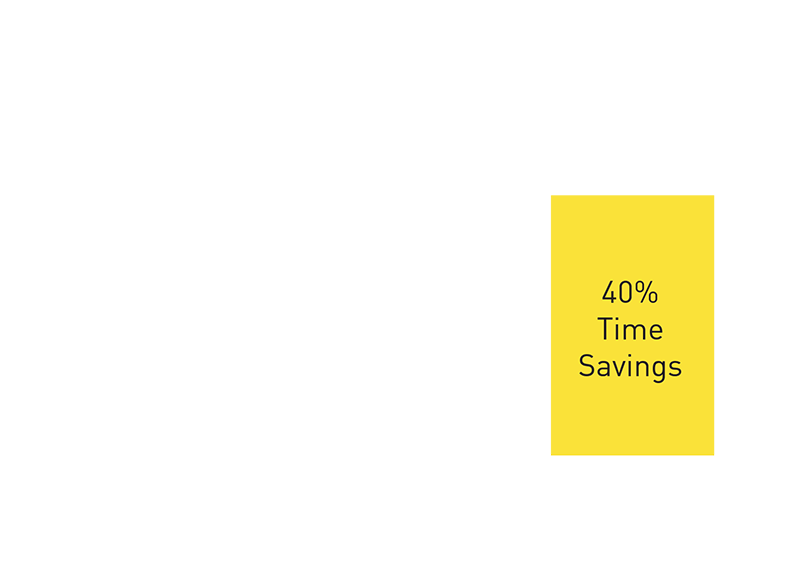 40% Time Savings with DensElement™